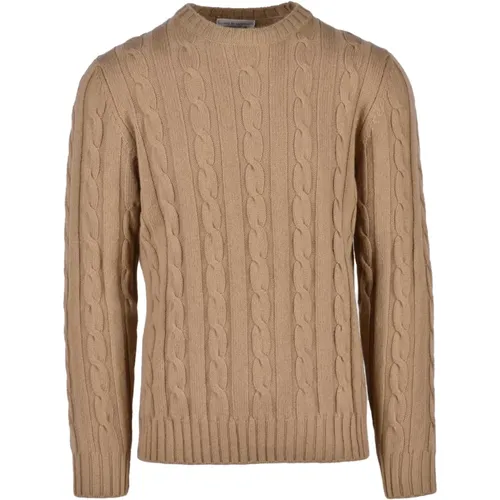 Knitwear > Round-neck Knitwear - - Filippo De Laurentiis - Modalova