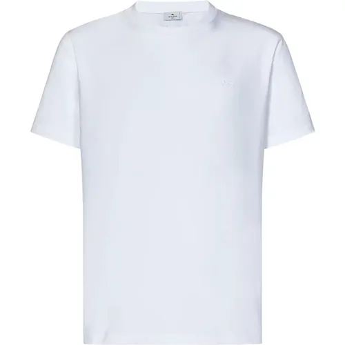 Etro - Tops > T-Shirts - White - ETRO - Modalova