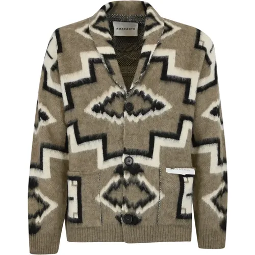 Knitwear > Cardigans - - Amaránto - Modalova