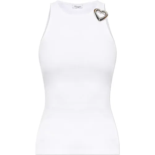 Tops > Sleeveless Tops - - Blumarine - Modalova