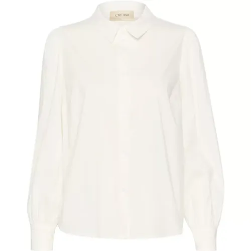 Blouses & Shirts > Shirts - - Cream - Modalova