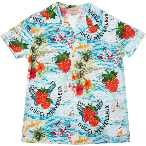 Kids > Tops > Shirts - - Gucci - Modalova