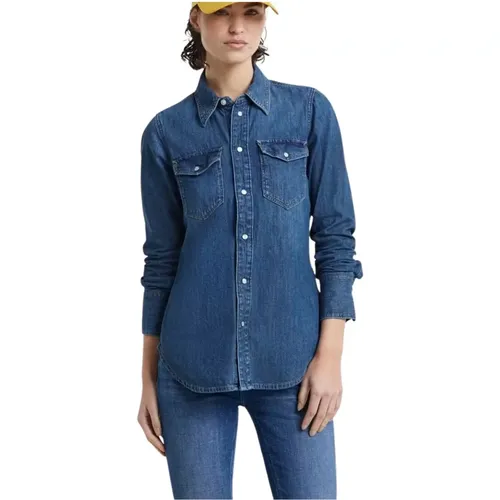 Blouses & Shirts > Denim Shirts - - G-Star - Modalova