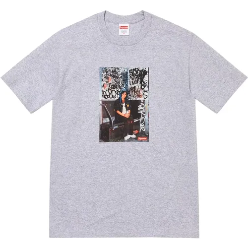 Supreme - Tops > T-Shirts - Gray - Supreme - Modalova