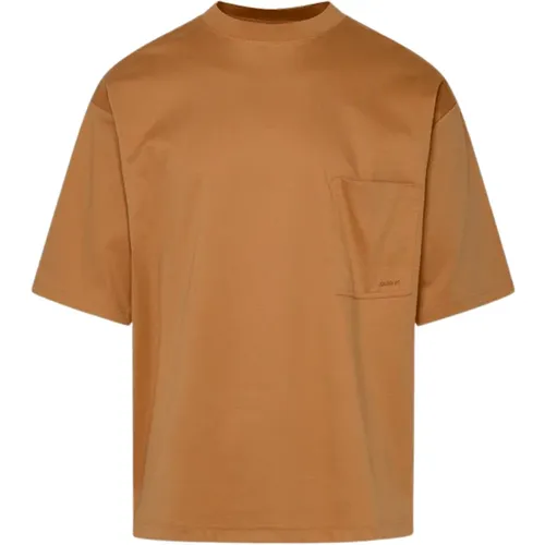 Lanvin - Tops > T-Shirts - Brown - Lanvin - Modalova