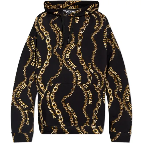 Sweatshirts & Hoodies > Hoodies - - Versace Jeans Couture - Modalova