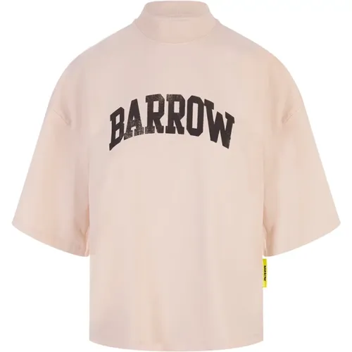 Barrow - Tops > T-Shirts - Brown - Barrow - Modalova