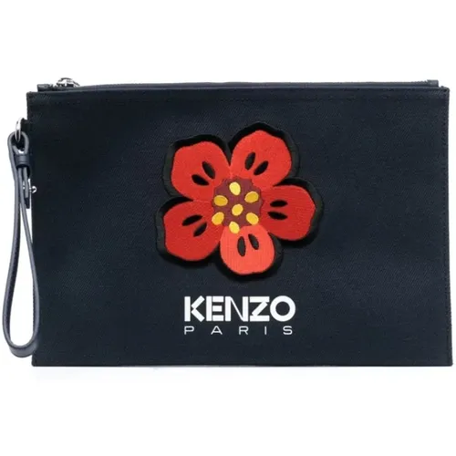 Kenzo - Bags > Clutches - Blue - Kenzo - Modalova