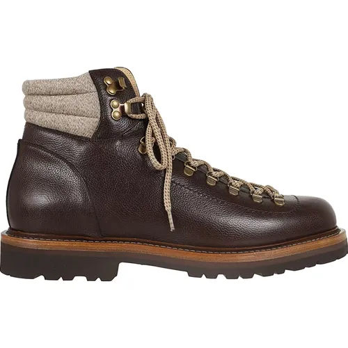 Shoes > Boots > Lace-up Boots - - BRUNELLO CUCINELLI - Modalova