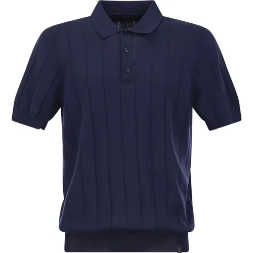 Fay - Tops > Polo Shirts - Blue - Fay - Modalova