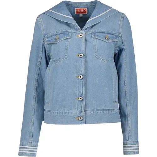 Jackets > Denim Jackets - - Kenzo - Modalova