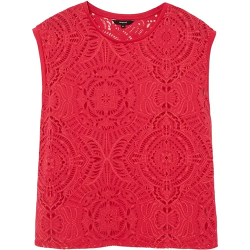 Tops > Sleeveless Tops - - Desigual - Modalova