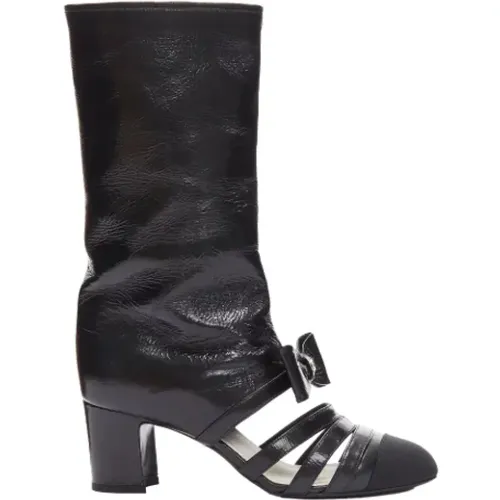 Pre-owned > Pre-owned Shoes > Pre-owned Boots - - Chanel Vintage - Modalova