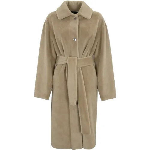 Coats > Belted Coats - - pinko - Modalova