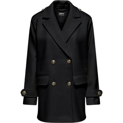 Coats > Double-Breasted Coats - - Only - Modalova