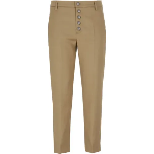 Trousers > Cropped Trousers - - Dondup - Modalova