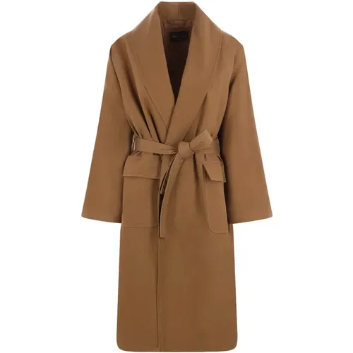 Coats > Belted Coats - - Loro Piana - Modalova