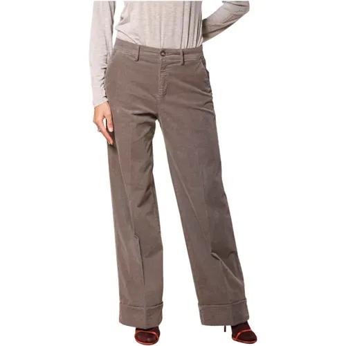 Trousers > Wide Trousers - - Mason's - Modalova