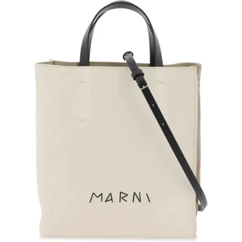 Marni - Bags > Tote Bags - Beige - Marni - Modalova