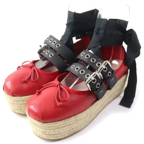 Pre-owned > Pre-owned Shoes > Pre-owned Sneakers - - Miu Miu Pre-owned - Modalova