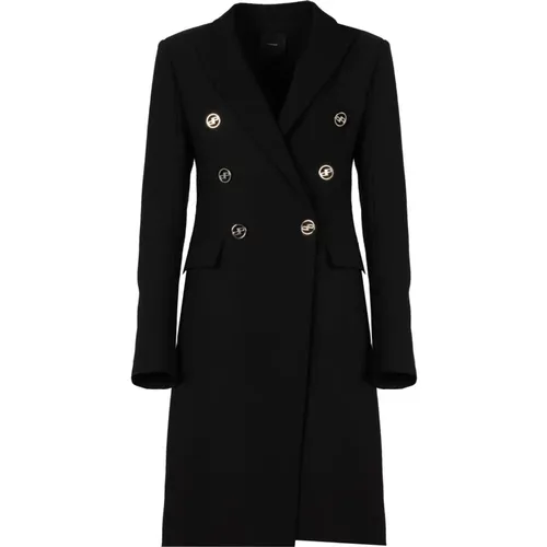 Coats > Double-Breasted Coats - - pinko - Modalova