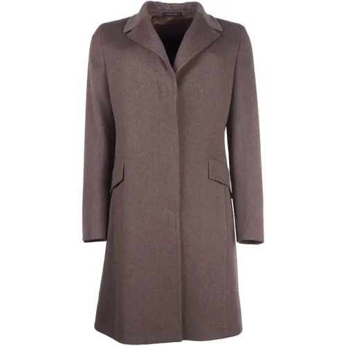 Coats > Single-Breasted Coats - - Made in Italia - Modalova