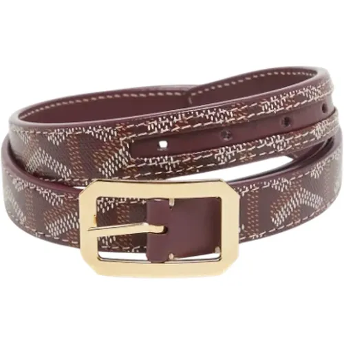 Pre-owned > Pre-owned Accessories > Pre-owned Belts - - Goyard Vintage - Modalova