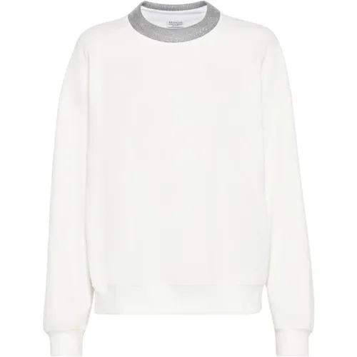 Sweatshirts & Hoodies > Sweatshirts - - BRUNELLO CUCINELLI - Modalova