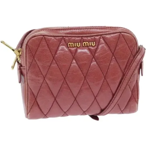 Pre-owned > Pre-owned Bags > Pre-owned Cross Body Bags - - Miu Miu Pre-owned - Modalova