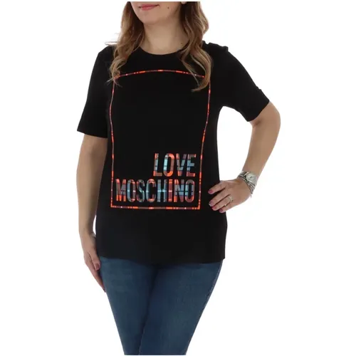 Tops > T-Shirts - - Love Moschino - Modalova