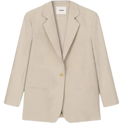 Aeron - Jackets > Blazers - Beige - Aeron - Modalova