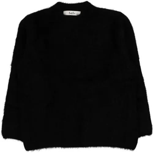 Knitwear > Round-neck Knitwear - - Séfr - Modalova