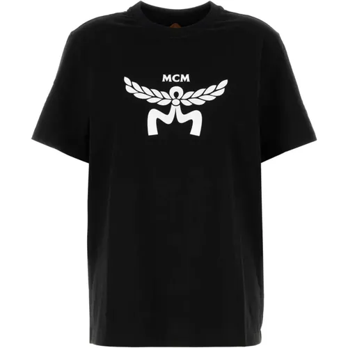 MCM - Tops > T-Shirts - Black - MCM - Modalova