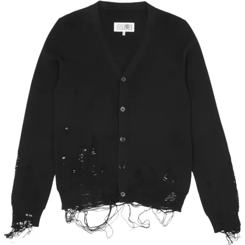 Knitwear > Cardigans - - MM6 Maison Margiela - Modalova