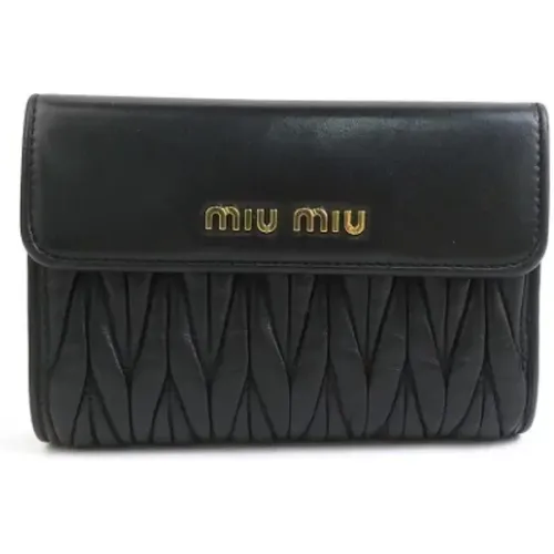 Pre-owned > Pre-owned Accessories > Pre-owned Wallets - - Miu Miu Pre-owned - Modalova