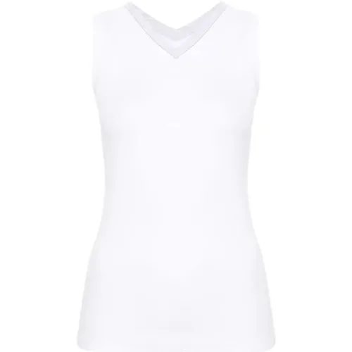 Tops > Sleeveless Tops - - PESERICO - Modalova