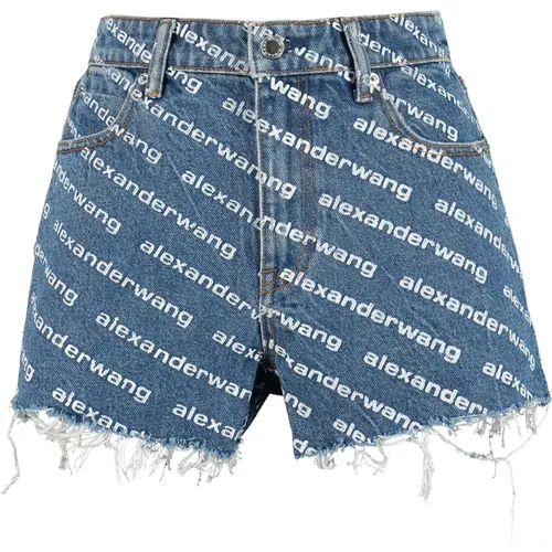 Shorts > Denim Shorts - - alexander wang - Modalova