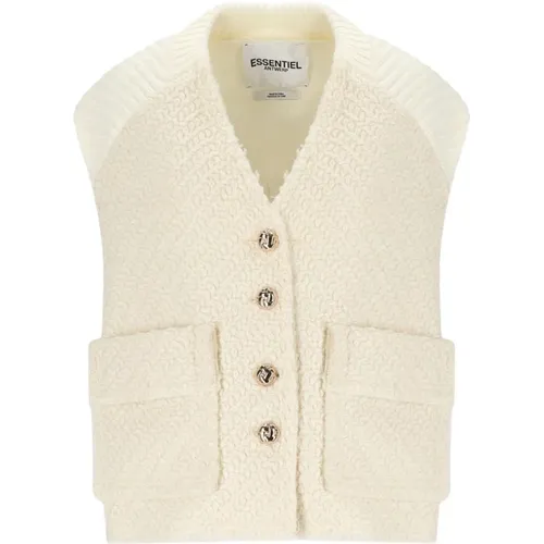 Knitwear > Cardigans - - Essentiel Antwerp - Modalova