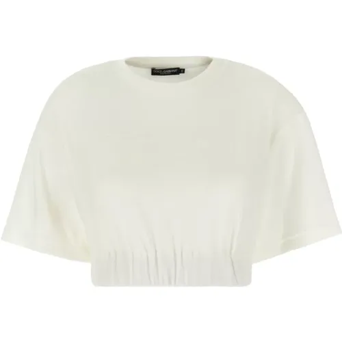 Tops > T-Shirts - - Dolce & Gabbana - Modalova