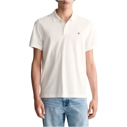 Gant - Tops > Polo Shirts - White - Gant - Modalova