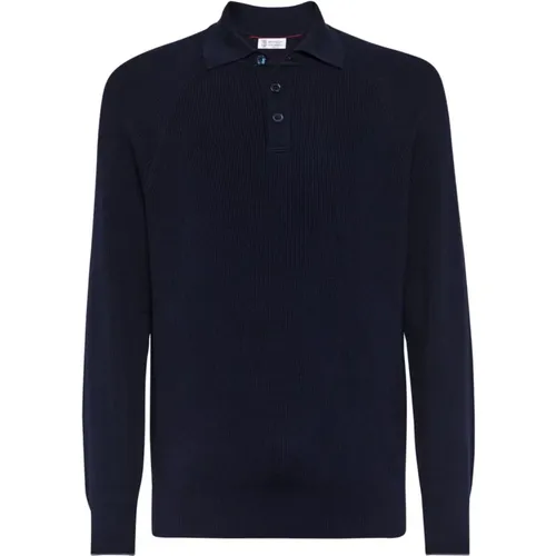 Tops > Polo Shirts - - BRUNELLO CUCINELLI - Modalova