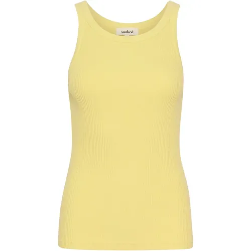 Tops > Sleeveless Tops - - Soaked in Luxury - Modalova