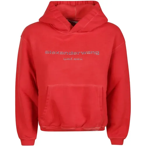 Sweatshirts & Hoodies > Hoodies - - alexander wang - Modalova