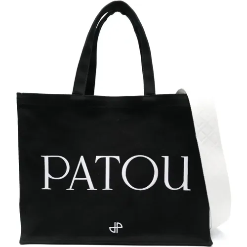 Patou - Bags > Tote Bags - Black - Patou - Modalova