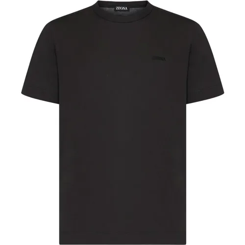 Tops > T-Shirts - - Ermenegildo Zegna - Modalova