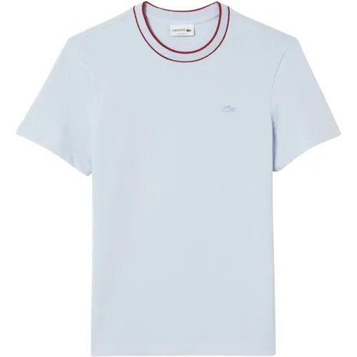 Lacoste - Tops > T-Shirts - Blue - Lacoste - Modalova