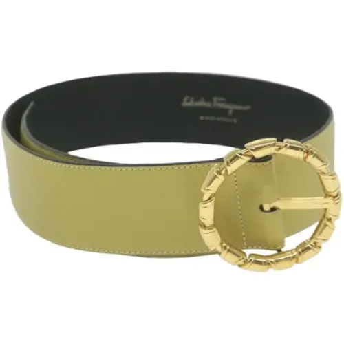 Pre-owned > Pre-owned Accessories > Pre-owned Belts - - Salvatore Ferragamo Pre-owned - Modalova