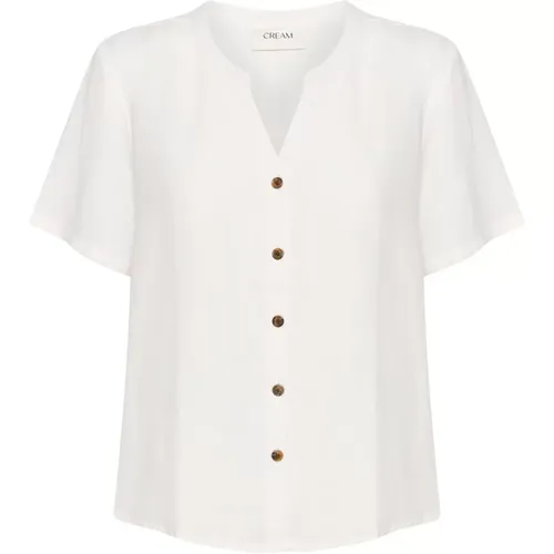 Blouses & Shirts > Shirts - - Cream - Modalova