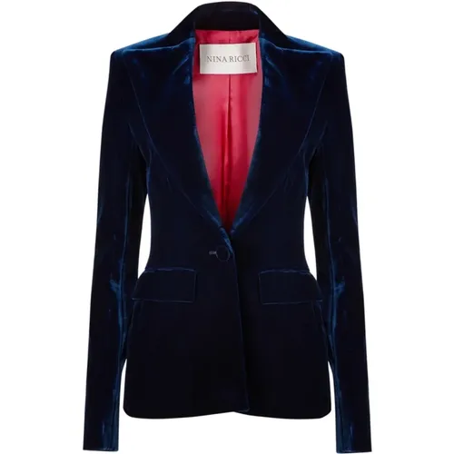 Jackets > Blazers - - Nina Ricci - Modalova