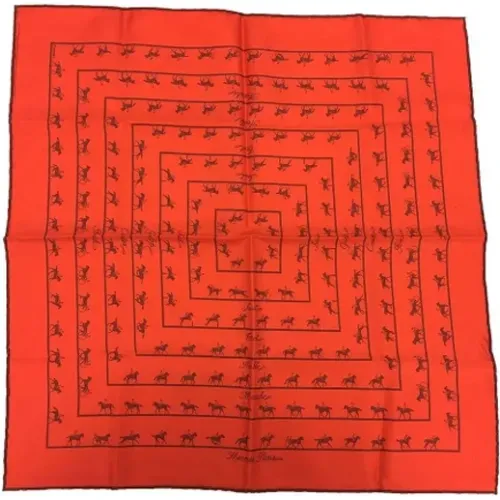 Pre-owned > Pre-owned Accessories > Pre-owned Scarves - - Hermès Vintage - Modalova